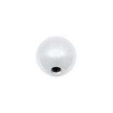 1/2"-13 Thread-On Bristol Style Gearshift Knob-Pearl White