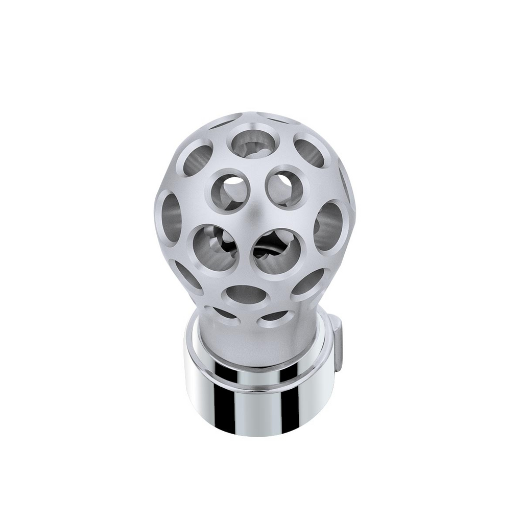 Thread-On Annodized Phoenix Style Ball Gearshift Knob With LED 13/15/1 Thread-On Annodized Phoenix Style Ball Gearshift Knob With LED 13/15/1
