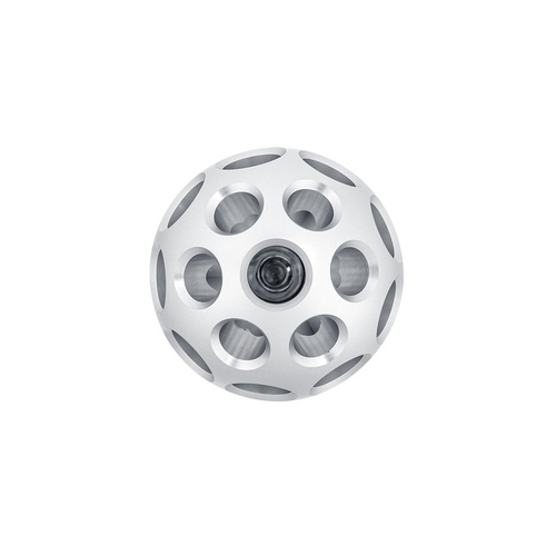 Thread-On Annodized Phoenix Style Ball Gearshift Knob With LED 13/15/18 Speed Adapter-White LED