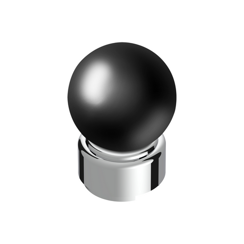 Thread-On Bristol Gearshift Knob with 9/10 Speed Adapter-Glossy Black