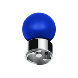Thread-On Bristol Style Gearshift Knob with 9/10 Speed Adapter-Indigo Blue