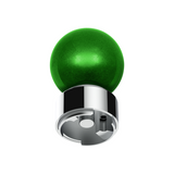 Thread-On Bristol Style Gearshift Knob with 9/10 Speed Adapter-Emerald Green