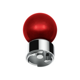 Thread-On Bristol Style Gearshift Knob with 9/10 Speed Adapter-Candy Red