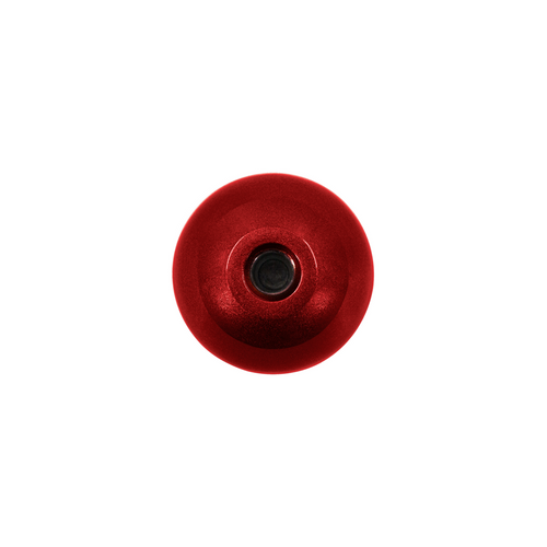 Thread-On Bristol Style Gearshift Knob with 9/10 Speed Adapter-Candy Red