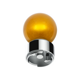 Thread-On Bristol Style Gearshift Knob with 9/10 Speed Adapter-Electric Yellow