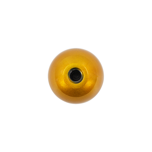 Thread-On Bristol Style Gearshift Knob with 9/10 Speed Adapter-Electric Yellow
