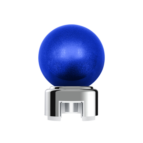 Thread-On Bristol Style Gearshift Knob with 13/15/18 Speed Adapter-Indigo Blue