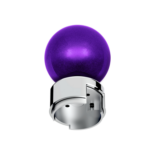 Thread-On Bristol Style Gearshift Knob with 13/15/18 Speed Adapter-Candy Purple