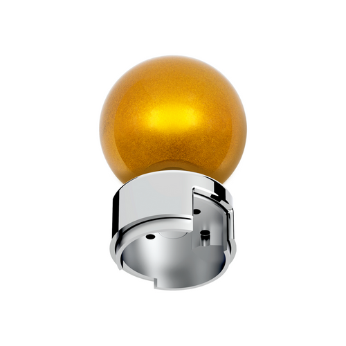 Thread-On Bristol Gearshift Knob with 13/15/18 Speed Adapter-Electric Yellow