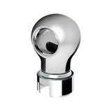 Thread-On Charlotte Style Gearshift Knob With 13/15/18 Speed Adapter-Chrome