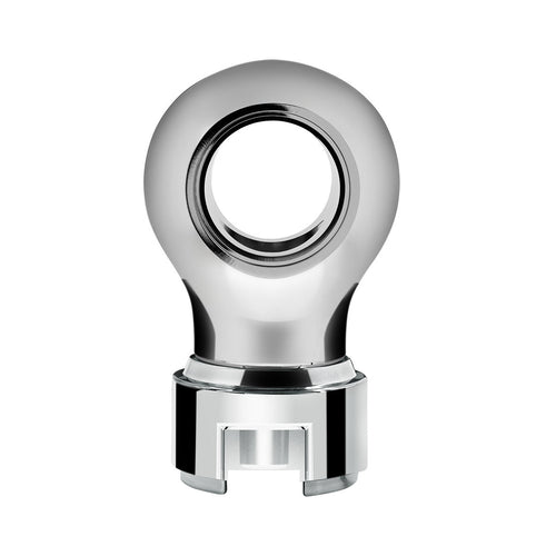 Thread-On Charlotte Style Gearshift Knob With 13/15/18 Speed Adapter-Chrome