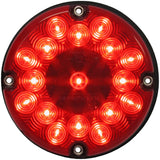 Peterson Surface-Mount 7 inch Round Stop / Turn / Tail Light Surface Mount