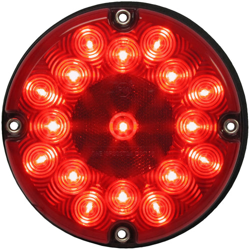 Peterson Surface-Mount 7 inch Round Stop / Turn / Tail Light Surface Mount