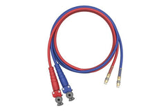 Tramec Sloan 3/8" X 12' Blue and Red Jumper Hose with X31G Grip and Gladhands