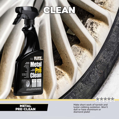 Flitz Metal Pre-Clean (473ml) 16oz Bottle