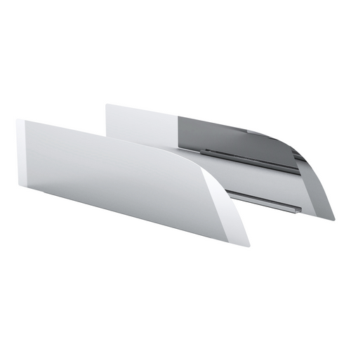 8" Chop Top Window Trim For 2012-2026 Peterbilt 567 & 579 (Pair) 430 Stainless Steel