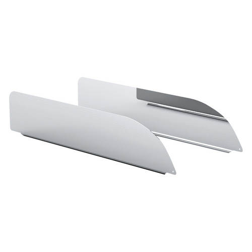 430 Stainless Steel 6" Chop Top Window Trim For 2012-2026 Peterbilt 579 (Pair)