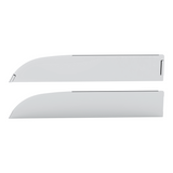 430 Stainless Steel 6" Chop Top Window Trim For 2012-2017 Kenowrth T680 & T880 (Pair)