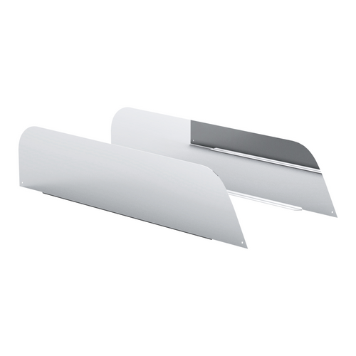 430 Stainless Steel 7" Chop Top Window Trim For 2018-2026 Freightliner Cascadia (Pair)