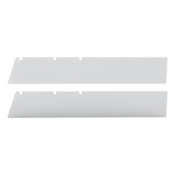 5" Chop Top Window Trim For 1998-2001 International 4700 (Pair)