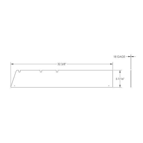 5" Chop Top Window Trim For 1998-2001 International 4700 (Pair)