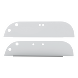5" Chop Top Window Trim For 1999+ International 9200, 9400, 9900 (Pair)