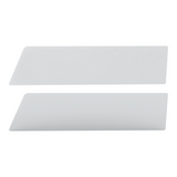 8" Chop Top Window Trim For 2006-2016 International Prostar With Sealed Vent Window (Pair)