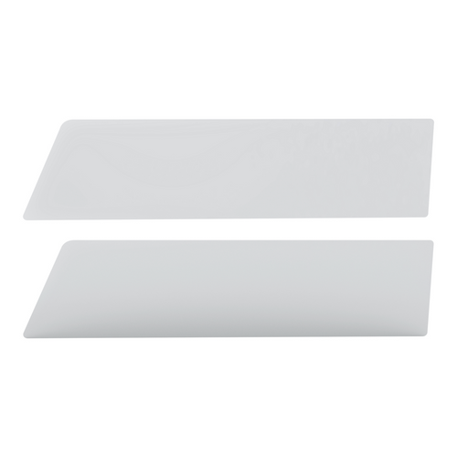 8" Chop Top Window Trim For 2006-2016 International Prostar With Sealed Vent Window (Pair)