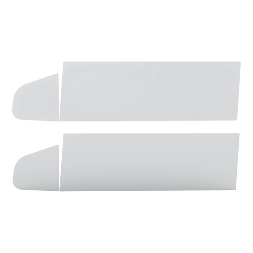 8" Chop Top Window Trim For 2006-2016 International Prostar With Non-Sealed Vent Window (Pair)
