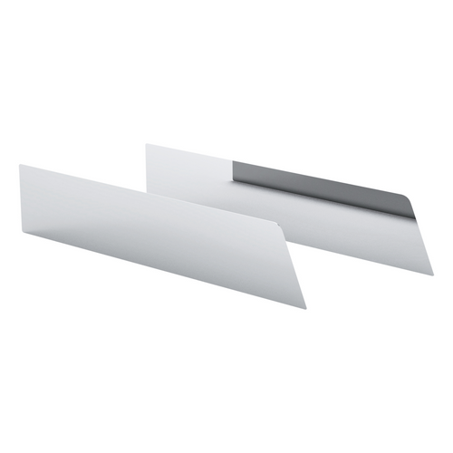 430 Stainless Steel 6" Chop Top Window Trim For 2006-2016 International Prostar With Sealed Vent Window (Pair)
