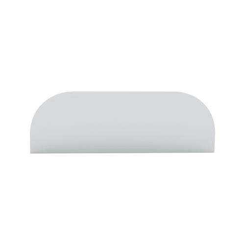 430 Stainless Steel 6" Chop Top Window Trim For 2024-2026 Peterbilt 589 Sleeper Door