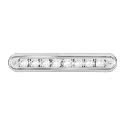 Grand General Pearl Series 6-1/2" Dual Function LED Light Bar White/Clear