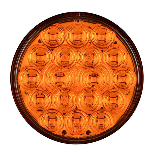4" LED Sealed Light Fleet Series Amber