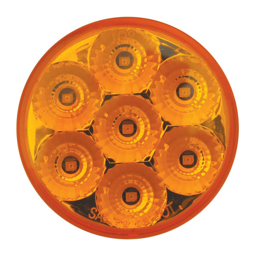 2" Spyder LED Marker Light Amber 7 High power SMD LEDs - 12V