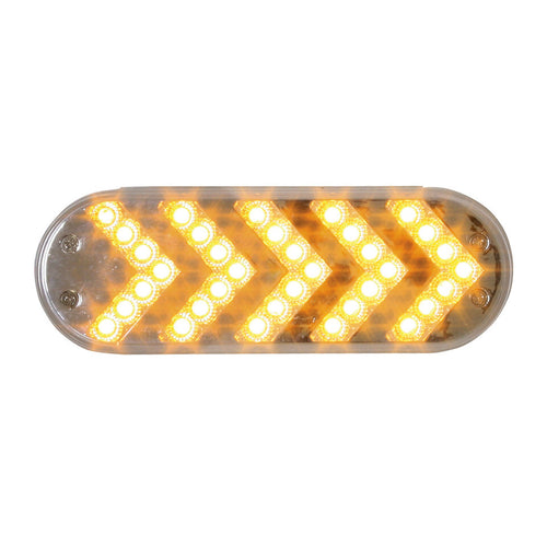Grand General Spyder Series Oval Sequential Arrow Mid-Turn LED Light