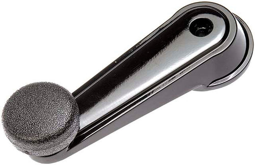 Interior Window Handle fits Mack CH, CV, Granite, Passenger/Driver Side Black