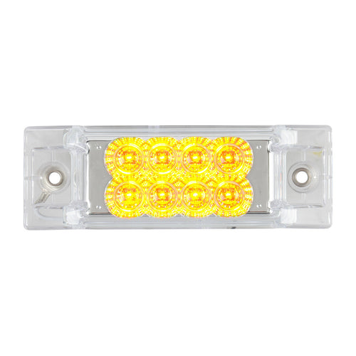 Rectangular Spyder LED Marker Light 8 LEDs
