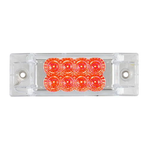 Rectangular Spyder LED Marker Light 8 LEDs