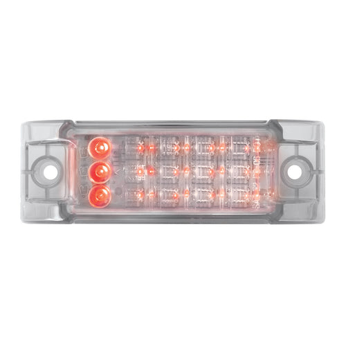 Rectangular LED Marker & Turn Light Size: 6" L x 2" W x 1-5/8" H