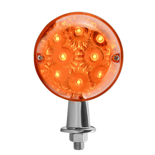 Grand General Spyder Series Single Face Honda LED Light 1-1/8" Arm Amber/Amber