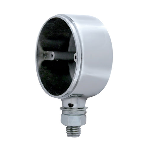 Heavy Duty Chrome Single Face Light Housing