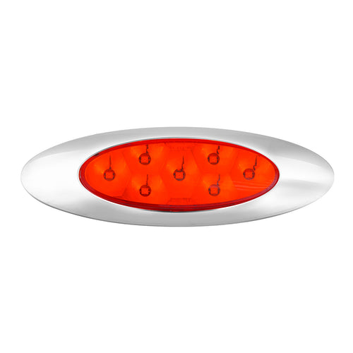 Ultra Thin Pearl Led light Red/Red