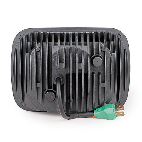 5x7” PROJECTOR LED HEADLIGHT - BLACK (DRL & TURN SIGNALS)