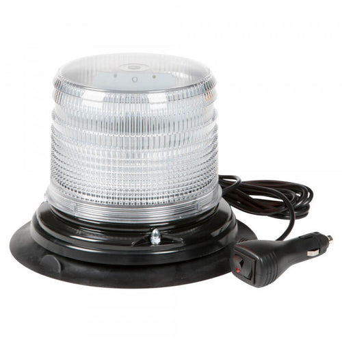 Grote Medium Profile Class II & Class III LED Beacons Vacuum Mount, Class II, White 12V