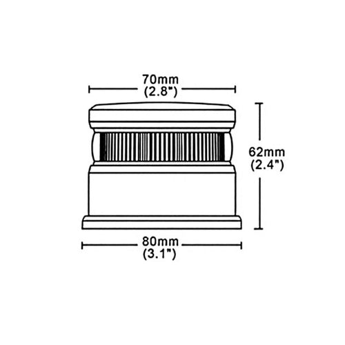 Grote Amber Mini Magnetic LED Beacon