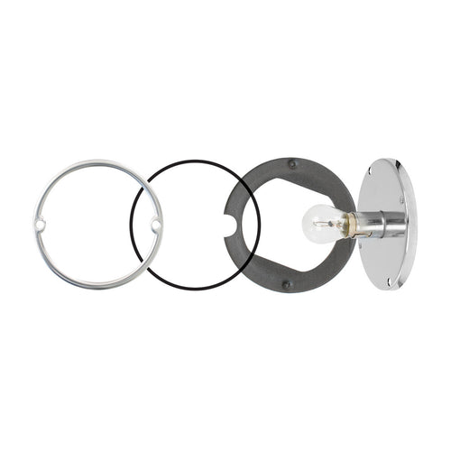 3.5" Dia. Glass Flush Mount Light Replacement Parts