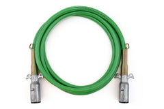 7-Way ABS Cable with Zinc Plugs - 12ft Straight Cable