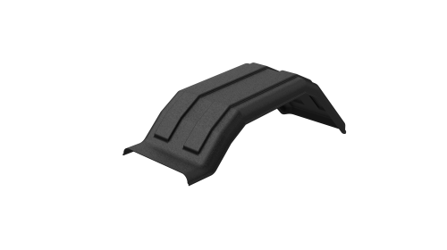 Minimizer Poly Fender Tri-Axle Black ( Each )