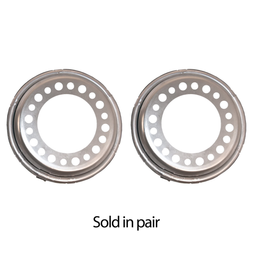 Centramatic 22.5” & 24.5” Front Aluminum Wheel with 16.5” Drum or Disk Brake (sold in pair)
