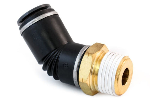 45° Male Swivel Elbow Tube Size 3/8" X 1/4"
